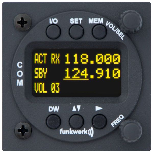 Flugfunkgert <br> ATR833-II OLED